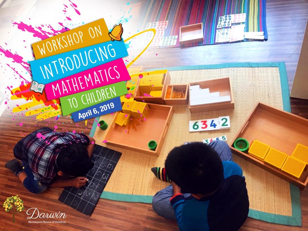 Workshop on introducing Mathematics to children at Darwin Public School